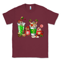 Burgundy Elf coffee cups Classic Tee - NancyCooperArtShop