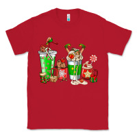 Red Elf coffee cups Classic Tee - NancyCooperArtShop