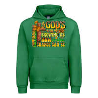Emerald Autumn Is God's way Of Showing Us How Beautiful Ch Urban Hoodie - CowhideDigitalArt