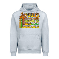 Heather Grey Autumn Is God's way Of Showing Us How Beautiful Ch Urban Hoodie - CowhideDigitalArt