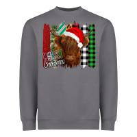 Storm Merry Christmas Cow Heavyweight Sweatshirt - Bettercallsaul