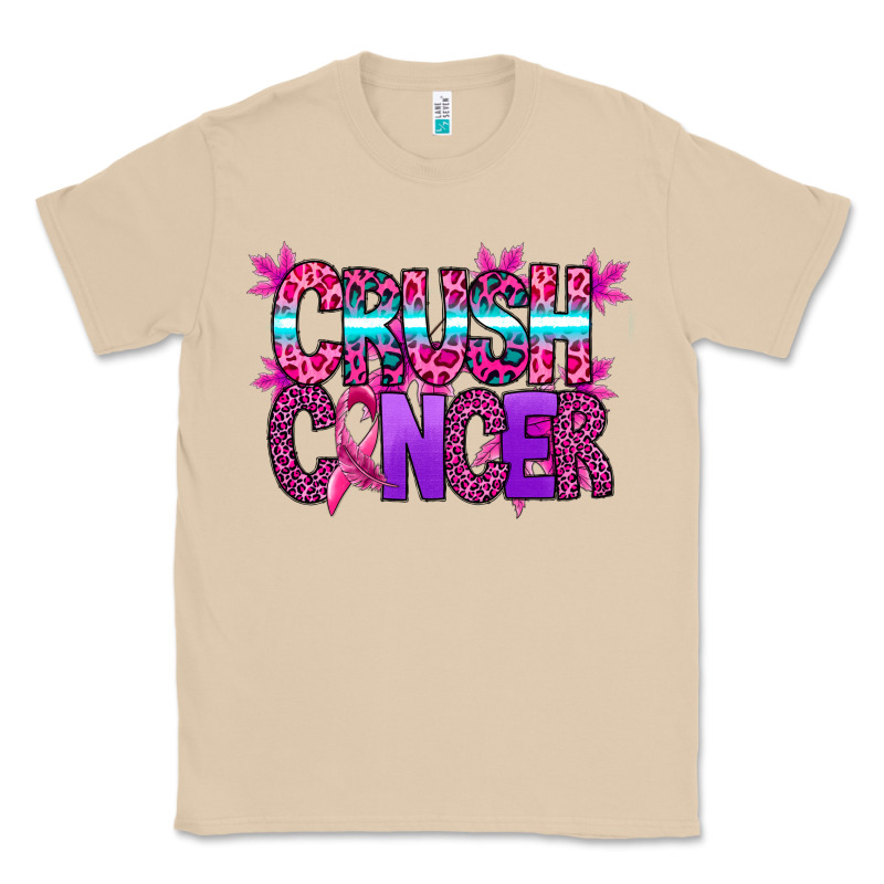 Crush Cancer Classic Tee by SublimationCraftShop | Teevron
