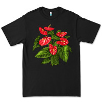 Black anthurium Premium Tee - LillyAllenDesigns