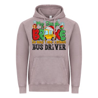 Vintage Zinc my sleigh broke so now i am a school bus driver Vintage Hoodie - MaliasSmallBusiness