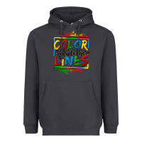 Smoke color outside the lines autism Heavyweight Hoodie - OliviaCreatesArt