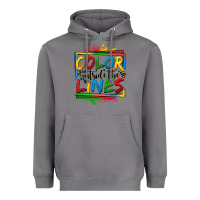 Storm color outside the lines autism Heavyweight Hoodie - OliviaCreatesArt