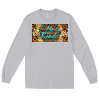 Moon Dust be kind bees license plate Long Sleeve Tee - Artiststas