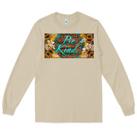 Mushroom be kind bees license plate Long Sleeve Tee - Artiststas