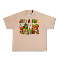 Burro just a girl who loves christmas Urban Heavy Tee - MaliasSmallBusiness