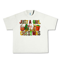 Pistachio just a girl who loves christmas Urban Heavy Tee - MaliasSmallBusiness