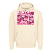 Sandshell ribbon Zipper Hoodie - CowGirlArtShop