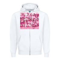 White ribbon Zipper Hoodie - CowGirlArtShop