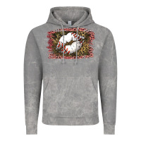 Cloud Rock Baseball Lips Vintage Hoodie - Jasminsmagicworld