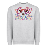 Heather Grey Cow Mom Heavyweight Sweatshirt - Bettercallsaul