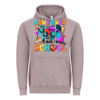 Vintage Zinc game over back to school Vintage Hoodie - NancyCooperArtShop