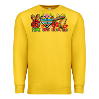 Lemon Peace love cinco de mayo Premium Sweatshirt - FaDigitalArtStudio