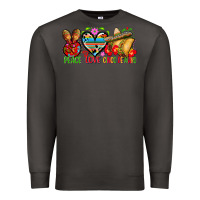 Smoke Peace love cinco de mayo Premium Sweatshirt - FaDigitalArtStudio