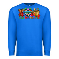 True Royal Peace love cinco de mayo Premium Sweatshirt - FaDigitalArtStudio