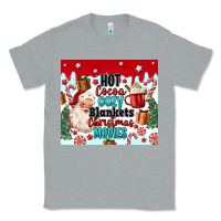 Heather Grey hot cocoa cozy blankets christmas movies tumbler Classic Tee - MaliasSmallBusiness
