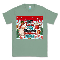 Sage hot cocoa cozy blankets christmas movies tumbler Classic Tee - MaliasSmallBusiness