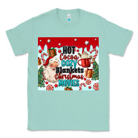 Seafoam hot cocoa cozy blankets christmas movies tumbler Classic Tee - MaliasSmallBusiness