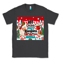 Smoke hot cocoa cozy blankets christmas movies tumbler Classic Tee - MaliasSmallBusiness