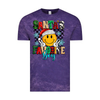 Cloud Purple santas favorite boy Vintage Tee - MaliasSmallBusiness