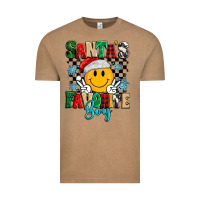Vintage Coffee santas favorite boy Vintage Tee - MaliasSmallBusiness