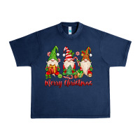 Navy merry christmas gnomes Urban Heavy Tee - MaliasSmallBusiness