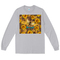 Moon Dust be kind bee and sunflowers Long Sleeve Tee - Artiststas