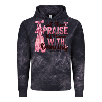 Cloud Black let them praise his name with dancing Vintage Hoodie - NancyCooperArtShop
