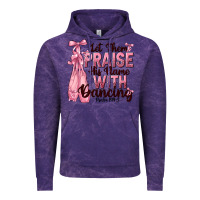 Cloud Purple let them praise his name with dancing Vintage Hoodie - NancyCooperArtShop