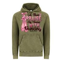 Vintage Olive let them praise his name with dancing Vintage Hoodie - NancyCooperArtShop