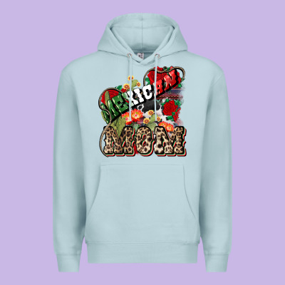 Mexican Mom Premium Hoodie Designed By Howdyjamesfarm