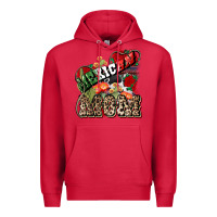 Cardinal Mexican mom Premium Hoodie - HowdyJamesFarm