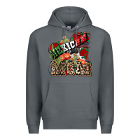 Rock Mexican mom Premium Hoodie - HowdyJamesFarm