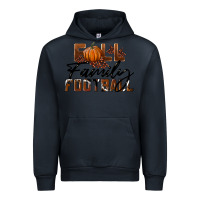 Navy Fall Family Football Urban Hoodie - LillyAllenDesigns