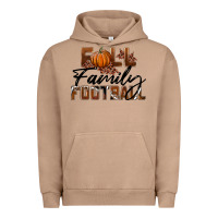 Pigment Burro Fall Family Football Urban Hoodie - LillyAllenDesigns