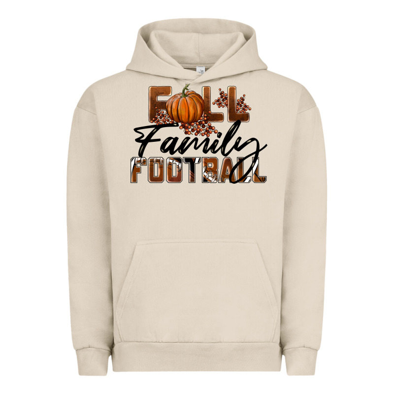 Fall Family Football Urban Hoodie by LillyAllenDesigns | Teevron