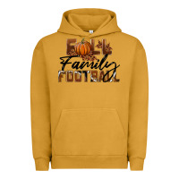 Pigment Peanut Butter Fall Family Football Urban Hoodie - LillyAllenDesigns