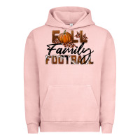 Pigment Salmon Fall Family Football Urban Hoodie - LillyAllenDesigns