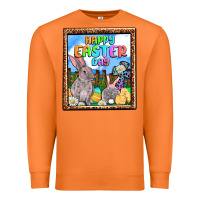 Carrot Happy Easter Day Premium Sweatshirt - OliviaCreatesArt