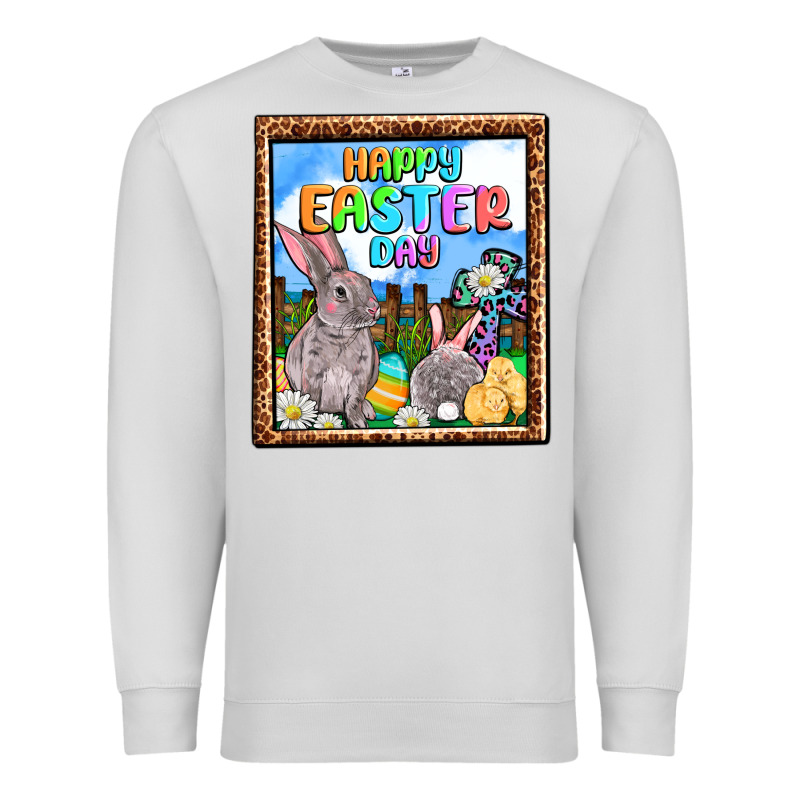 Happy Easter Day Premium Sweatshirt by OliviaCreatesArt | Teevron