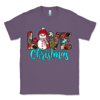 Lavender love christmas snowman Classic Tee - JahusDesignShop