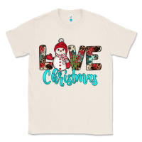 Natural love christmas snowman Classic Tee - JahusDesignShop