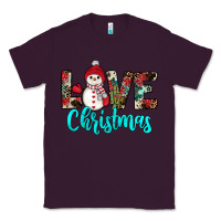 Plum love christmas snowman Classic Tee - JahusDesignShop