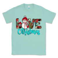 Seafoam love christmas snowman Classic Tee - JahusDesignShop