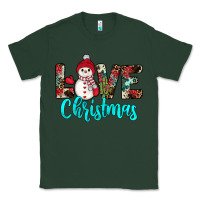 Sports Green love christmas snowman Classic Tee - JahusDesignShop
