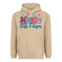 Mushroom xoxo hugs and kisses paws olivia Heavyweight Hoodie - OliviaCreatesArt