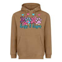 Toasted Coconut xoxo hugs and kisses paws olivia Heavyweight Hoodie - OliviaCreatesArt
